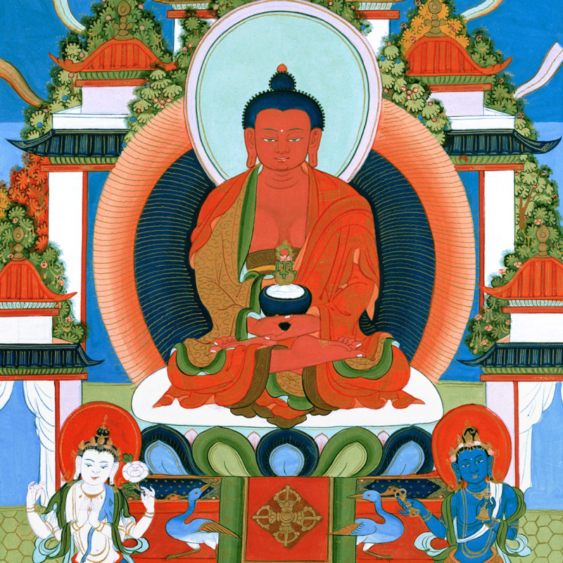 Meditation auf Buddha Amitabha - fällt aus!
